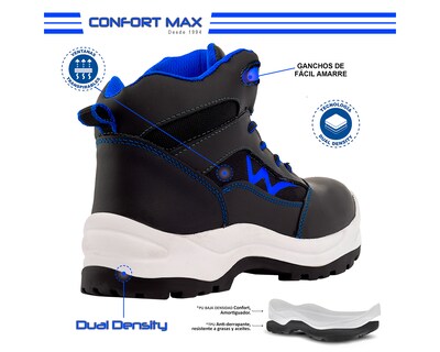Foto 4 | Foto 4 | Botas de Trabajo WSM Star-MT color Negro para Hombre
