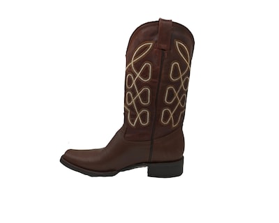Foto 4 | Foto 4 | Botas Vaqueras de Piel Estilo Dubái El Chiqueado Marrones