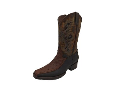 Foto 1 | Foto 1 | Bota Vaquera El Chiqueado Piel Autentica color Café