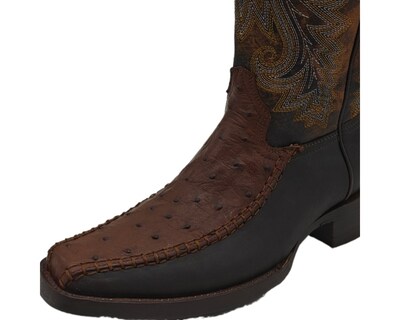 Foto 2 | Foto 2 | Bota Vaquera El Chiqueado Piel Autentica color Café