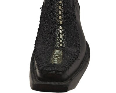 Foto 2 | Foto 2 | Bota Vaquera El Chiqueado Piel Genuina color Negro