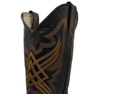 Foto 3 | Foto 3 | Botas de Piel Vacuna El Chiqueado Negras