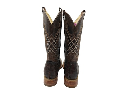 Foto 6 | Foto 6 | Bota Vaquera El Chiqueado Piel Autentica color Café