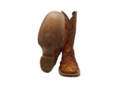 Foto 7 | Foto 7 | Bota Vaquera El Chiqueado Piel Genuina Color Camel