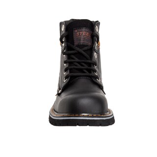 Foto 3 | Foto 3 | Botas Industriales Steel Boots Trabajo Negro para Hombre