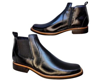 Foto 2 | Foto 2 | Botines Enco Footwear Negros para Hombre
