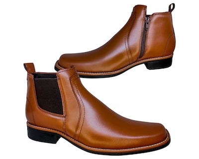 Foto 2 | Foto 2 | Botines Enco Footwear Cafés para Hombre