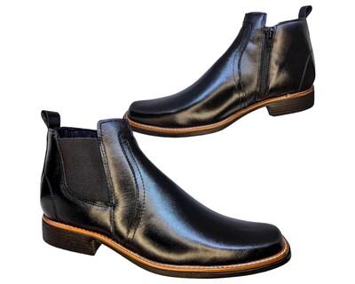 Foto 4 | Foto 4 | Botines Enco Footwear Negros para Hombre