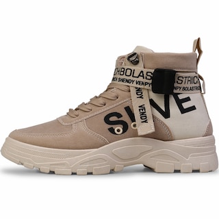 Foto 2 | Foto 2 | Botines Shendy Vendy Beiges para Hombre