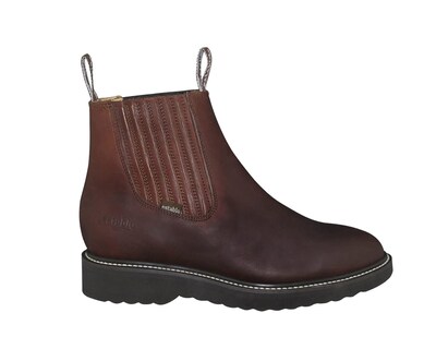 Foto 1 | Foto 1 | Bota Botín De Piel Establo 501 Shedron Grasso Suela Negro