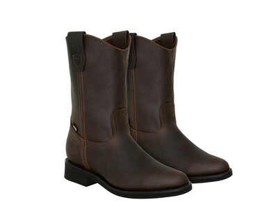 Foto 3 | Foto 3 | Botas de Trabajo Establo 512 de Piel con Tacón Café