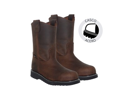 Foto 4 | Foto 4 | Botas de Trabajo Establo Piel Marrón para Caballero