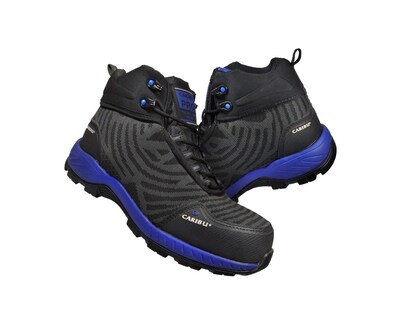 Foto 3 | Foto 3 | Bota Caribú 340 Industrial con Casco Negro y Azul
