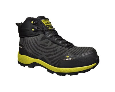 Foto 2 | Foto 2 | Bota Caribú 340 Industrial con Casco Negro con Amarillo para Hombre