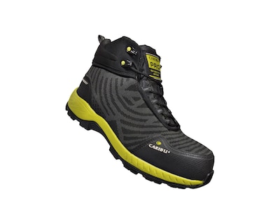 Foto 3 | Foto 3 | Bota Caribú 340 Industrial con Casco Negro con Amarillo para Hombre