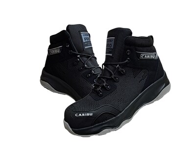 Foto 3 | Foto 3 | Bota De Trabajo 952 Caribu Con Casquillo De Seguridad color Negro Gris