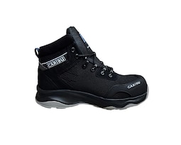 Bota De Trabajo 952 Caribu Con Casquillo De Seguridad color Negro Gris