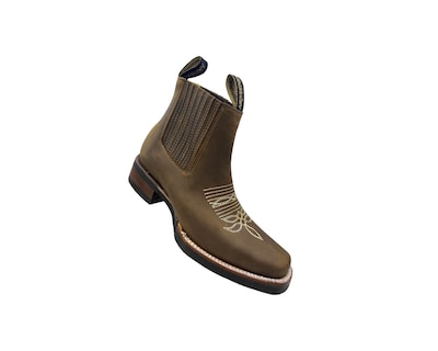 Foto 3 | Foto 3 | Botas Vaqueras de Piel Armenta 360 Crazy Marrones para Hombre