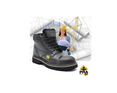Foto 6 | Foto 6 | Botas de Trabajo Industrial PMA JJDR Negras con Casco Unisex