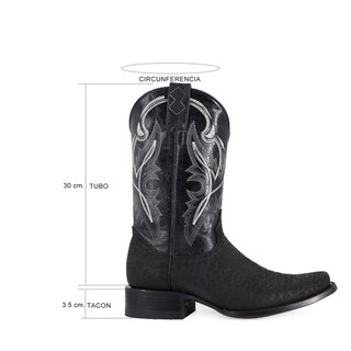 Foto 7 | Foto 7 | Botas El Malcreado Dubái Negras para Hombre