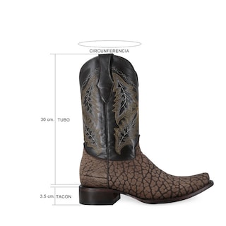 Foto 7 | Foto 7 | Botas El Malcreado Cafés para Hombre