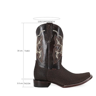 Foto 7 | Foto 7 | Bota Dubai Cuello de Toro Chocolate El Malcreado Bv682 25