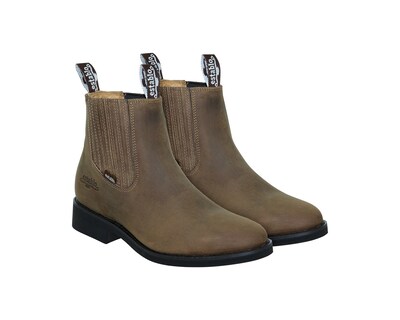 Foto 3 | Foto 3 | Bota Botín Establo Piel Res Suela Goma Modelo 555 Tan Crazy