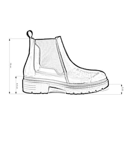 Foto 7 | Foto 7 | Bota Chunky Chelsea En Piel Café Para Hombre Dasalo