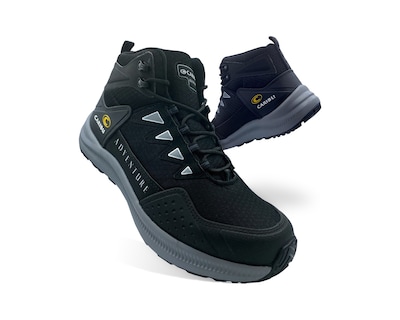 Foto 4 | Foto 4 | Bota Caribu 350 Negro Gris Hombre