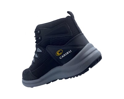 Foto 7 | Foto 7 | Bota Caribu 350 Negro Gris Hombre
