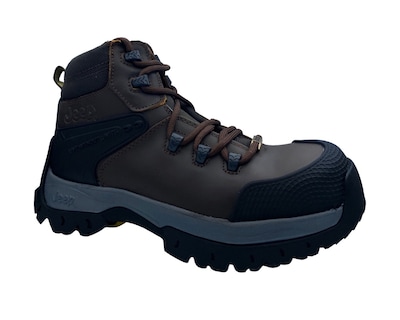 Foto 4 | Foto 4 | Bota De Trabajo Induistrial Jeep Cafe Con Casco