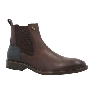 Foto 2 | Foto 2 | Bota Christian Gallery 26641 Color Caoba Para Hombre Botin Casual En Piel