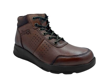 Foto 2 | Foto 2 | Botas Jeep 2300 Cafe Piel Casuales Cómodas Hombre