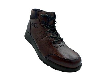 Foto 3 | Foto 3 | Botas Jeep 2300 Cafe Piel Casuales Cómodas Hombre