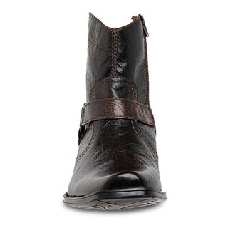 Foto 3 | Foto 3 | Botin Vaquero Hombre Urban Cowboy Café 40705 Chocolate