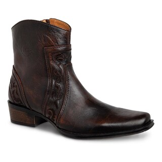 Foto 1 | Foto 1 | Botin Vaquero Hombre Urban Cowboy Café 40704 Chocolate