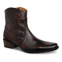 Botin Vaquero Hombre Urban Cowboy Café 40704 Chocolate