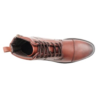 Foto 5 | Foto 5 | Botas Casuales de Piel Rbcollection Cafés para Hombres