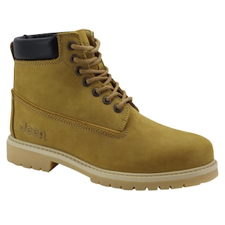Foto 1 | Foto 1 | Botas Hombre Jeep Piel Cómodas Ligeras Resistentes Amarillo