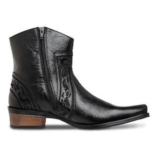Foto 1 | Foto 1 | Botas Urban Cowboy Hombre Botin Piel Vestir Comodas Negro