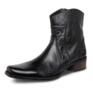 Foto 3 | Foto 3 | Botas Urban Cowboy Hombre Botin Piel Vestir Comodas Negro