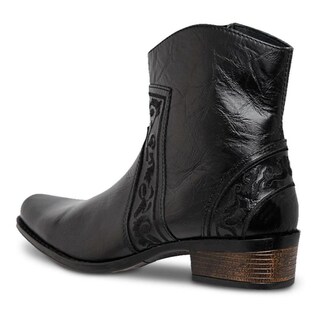 Foto 4 | Foto 4 | Botas Urban Cowboy Hombre Botin Piel Vestir Comodas Negro