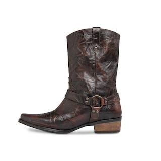 Foto 4 | Foto 4 | Botas Urban Cowboy Hombre Vaquera Punta Piel Cafe