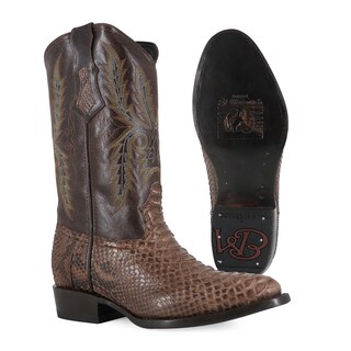 Foto 2 | Foto 2 | El Malcreado Botas Vaqueras Punta Ovalada Para Caballero En Piel  De Piton-oval