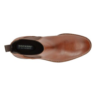 Foto 8 | Foto 8 | Botas Hombre Dockers Café Casual Chelsea Para Caballero Cafe