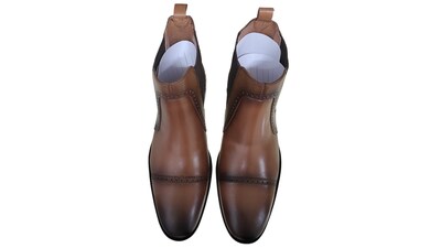 Foto 3 | Foto 3 | Botin Casual Christian Gallery 3004 Hombre Tabaco