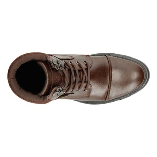 Foto 8 | Foto 8 | Botines Hombre Ozono Café Casual Borcegos Cintas Ajustables Cafe