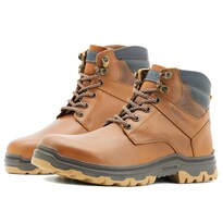 Bota Botín Piel Casual Para Hombre Merano Cajeta 25-29 Chocolate