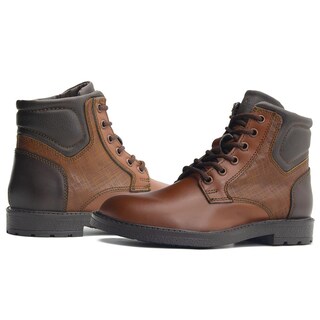 Foto 2 | Foto 2 | Botas Casuales Para Hombre Christian Gallery Comodas Café Cafe