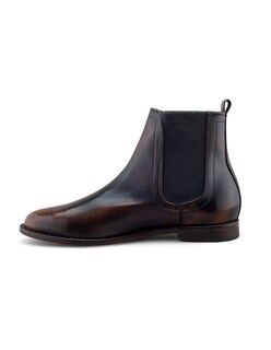 Foto 4 | Foto 4 | Bota Chelsea Café Para Hombre En Piel Con Estilo Formal